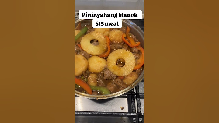 A $25 meal ? I got you 😉 it’s pininyahang manok #food #cooking #filipinofood #foodie #yummy