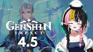 【Genshin 4.5】EXPLORE NEW MAP!【Moe Bun】#原神 #Genshin #4.5