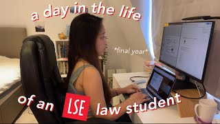 A DAY IN THE LIFE of an LSE Law Student *final year*