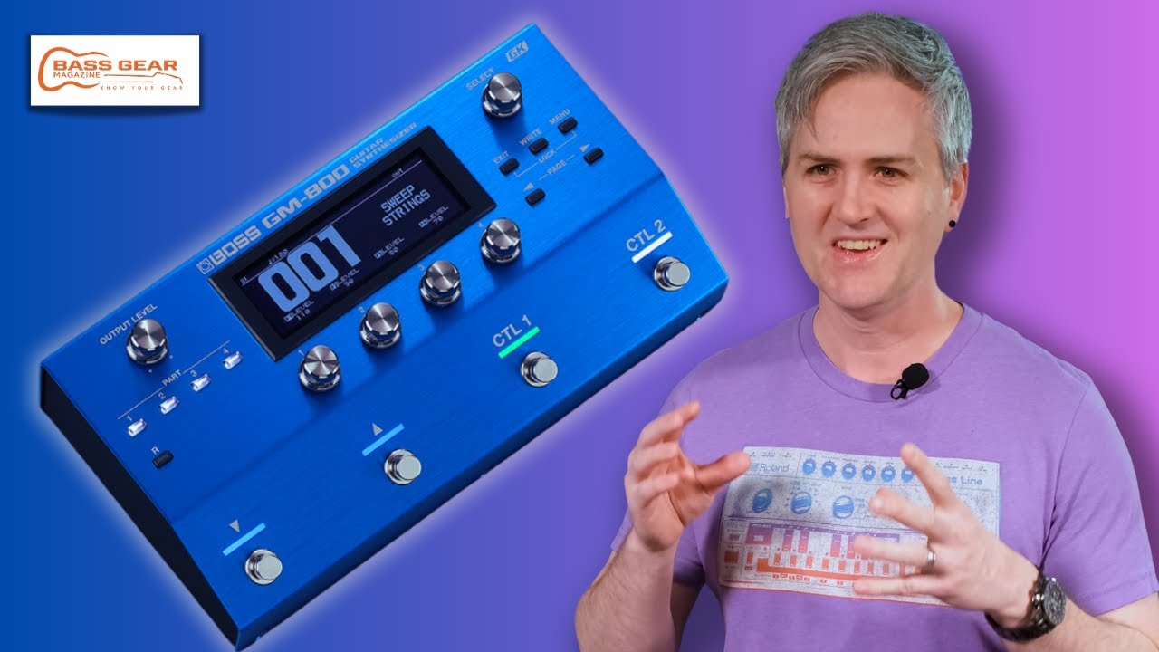 Sean Fairchild puts the BOSS GM800 through its paces!