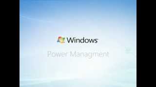 Power Management - Windows 7 Features - Microsoft Windows Resimi