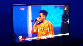 Nasty C on stage now at VGMA.