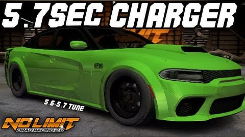 Dodge Charger SRT 5.7 Tune - No Limit Drag Racing 2.0 (NEW UPDATE)