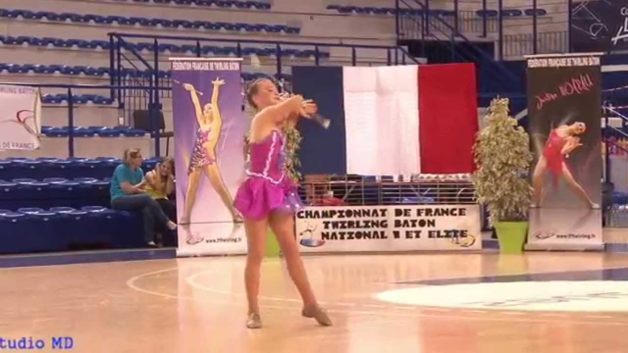 FFTB 2015 - Finale N1 - Romane MONFORT - Benjamine