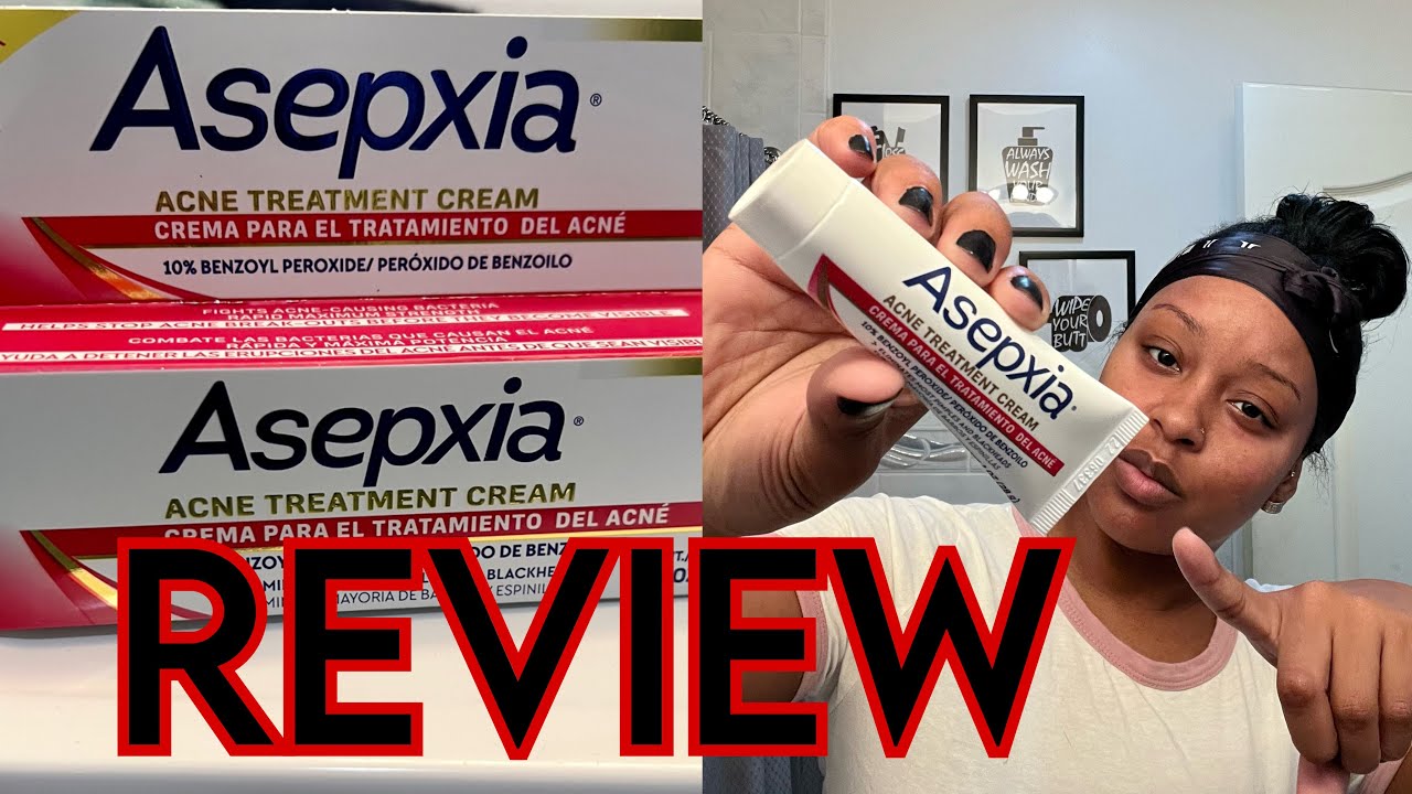 Say Good Bye to Acne Best Pimple Cream EVER ! Asepxia Pimple Cream