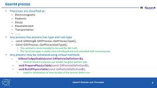 3. Particles and Processes