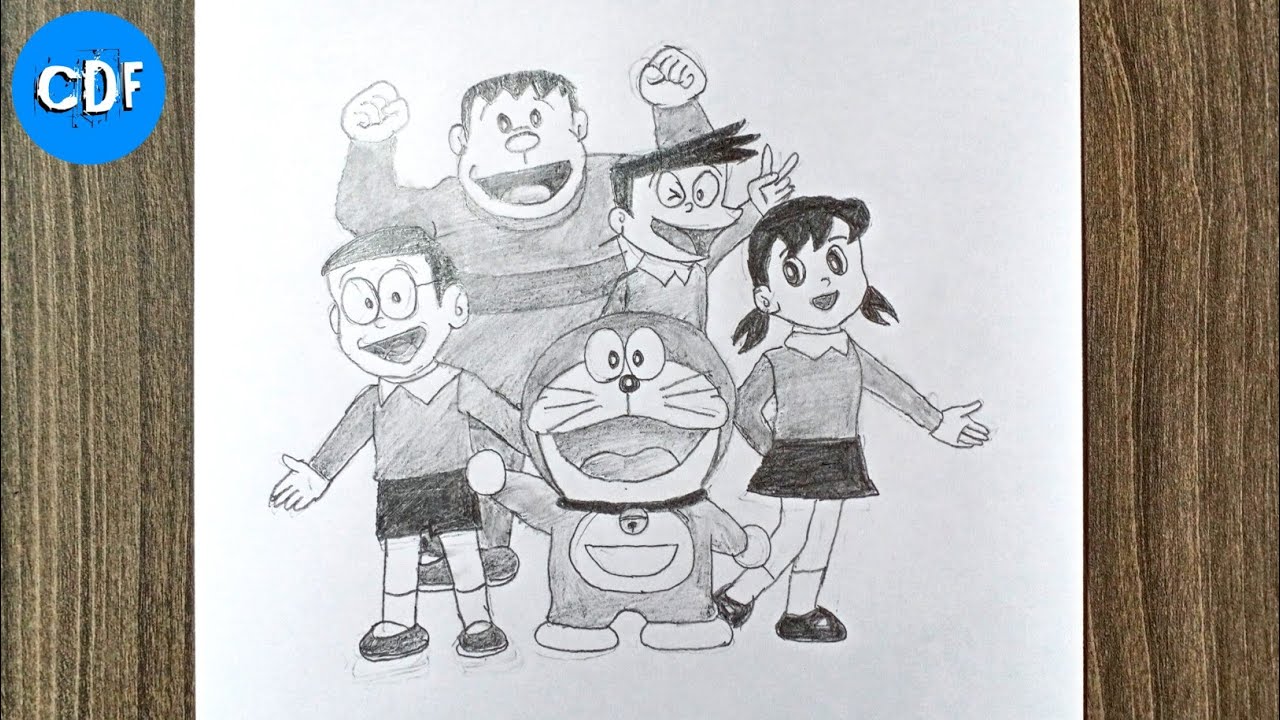 Share more than 83 doraemon sketch in.eteachers