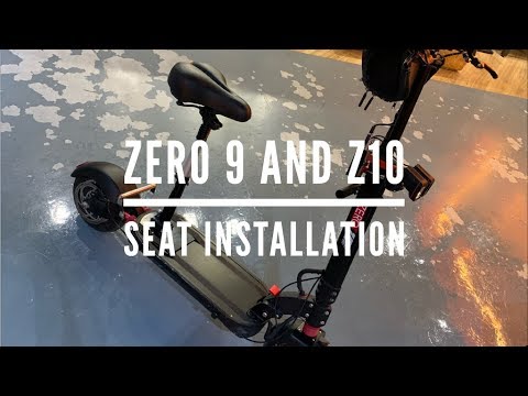 ZERO 9 and ZERO 10 Seat Installation