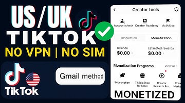 Hoe je overal een Amerikaans TikTok-account kunt aanmaken zonder VPN of simkaart - volledig gemon...