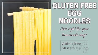 Gluten Free Egg Noodles Recipe Egg Noodles Gluten Free
