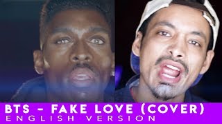 BTS - Fake Love  (Jason Ray English Cover + Lyrics)