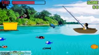 Fishing Penguin - PC Flash Gameplay screenshot 3
