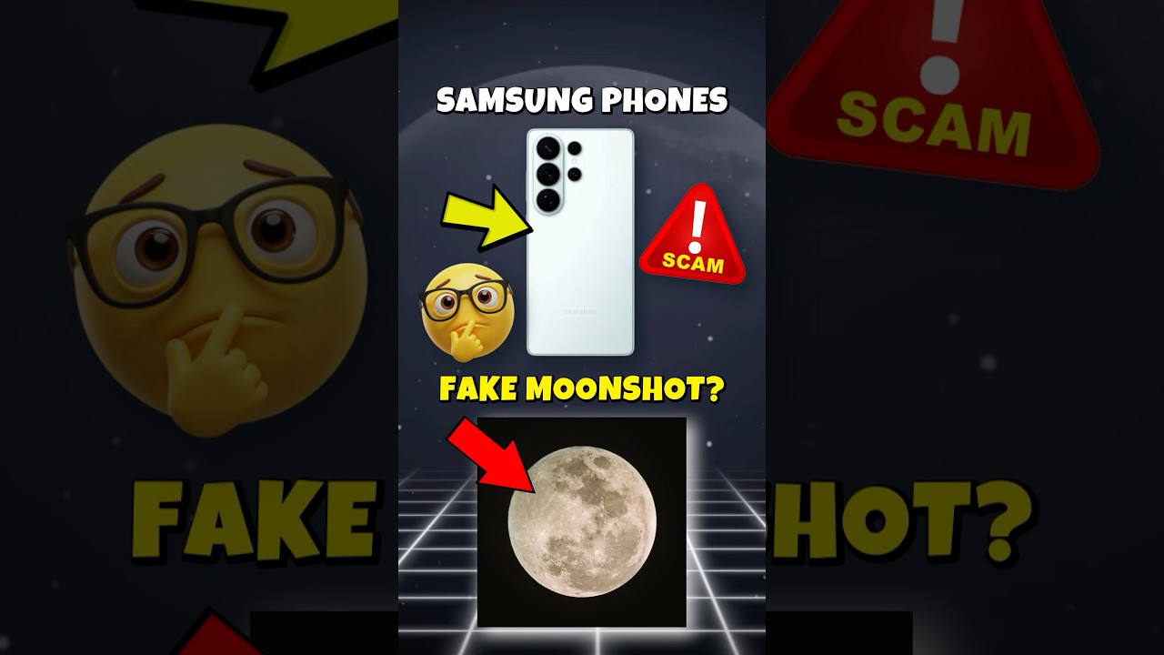 Samsung Fake Moonshot Controversy 🤯🔥 