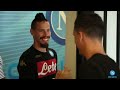 Stagione SSC Napoli 2017/2018: primo giorno di lavoro a Castel Volturno