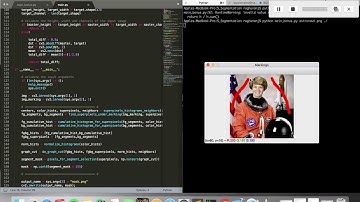 How to apply segmentation on an image interactively using OPENCV Python