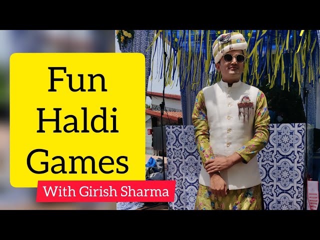 Top Wedding Haldi Games With Girish Sharma at Ramoji Filmcity Hyderabad class=