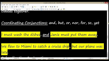 Complex Sentences: Independent and Dependent Clauses, Subordinating Conjunctions, and Using Commas