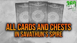 ALL SECRET Opaque Cards and Chests in Savathun’s Spire - 100% Location Guide - Destiny 2