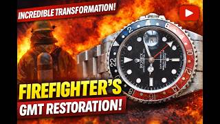 Servicing A Firefighters Vintage Rolex GMT Servicing A Firefighters Vintage Rolex GMT