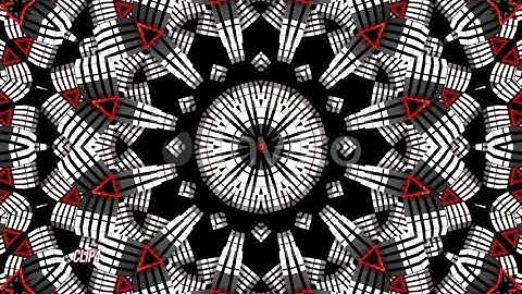 VJ loop triangle stripe