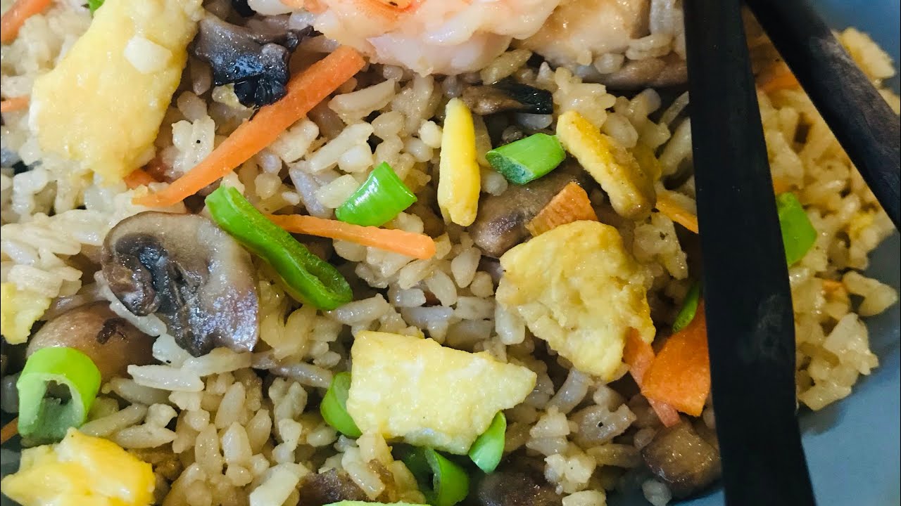 Easy Chao Fan Rice - YouTube
