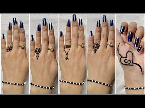 50 Ring Mehndi Design (Henna Design) - October 2019 | Ring mehndi design, Mehndi  designs for fingers, Latest arabic mehndi designs