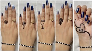 Cute Ring Mehndi Designs 2023 Simple Mehendi Designs