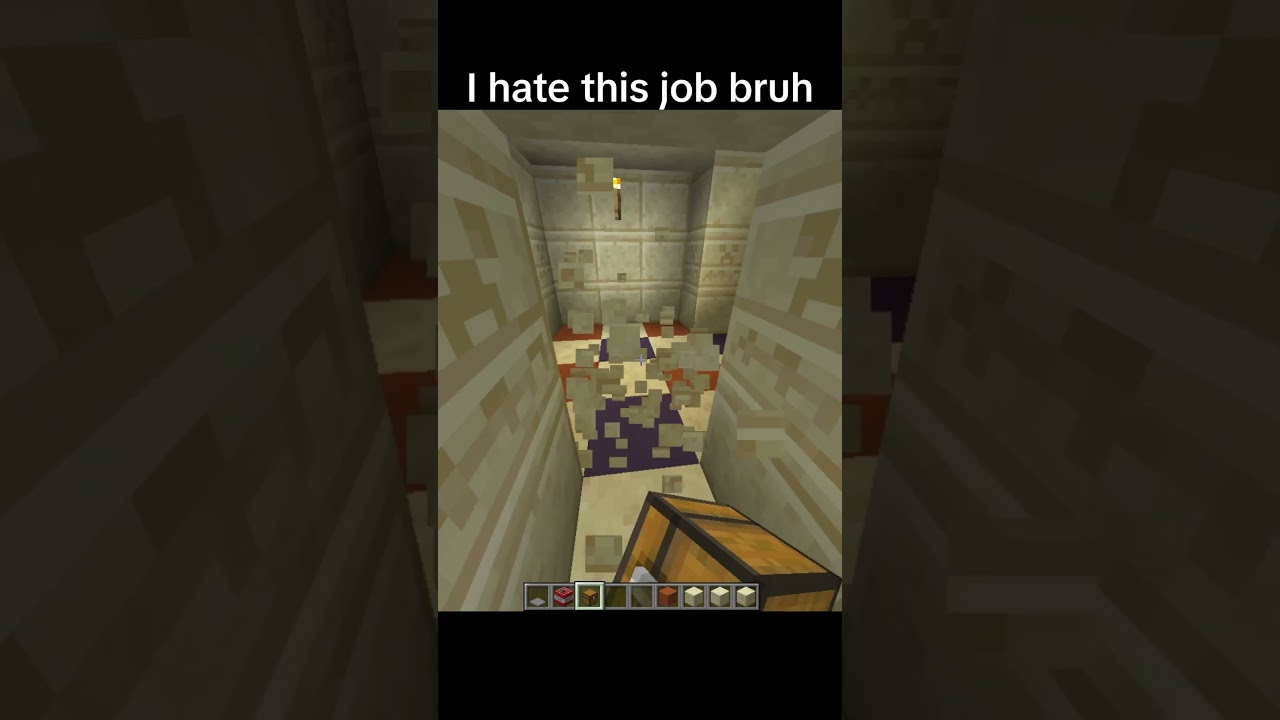 I NEED a new MINECRAFT job 💀  #minecraft