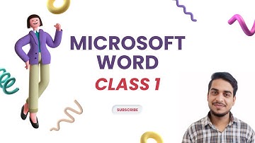 Microsoft Word Session 1