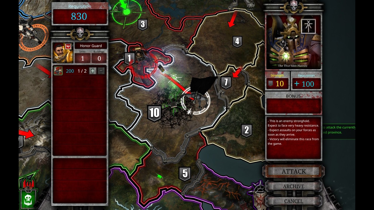 Space Marines Vs Necrons - W40K: Dawn of War - Dark Crusade