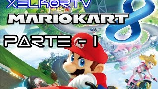 MARIO KART 8 - ONLINE - CARRERA EN LINEA PANTALLA PARTIDA CON XALDYN