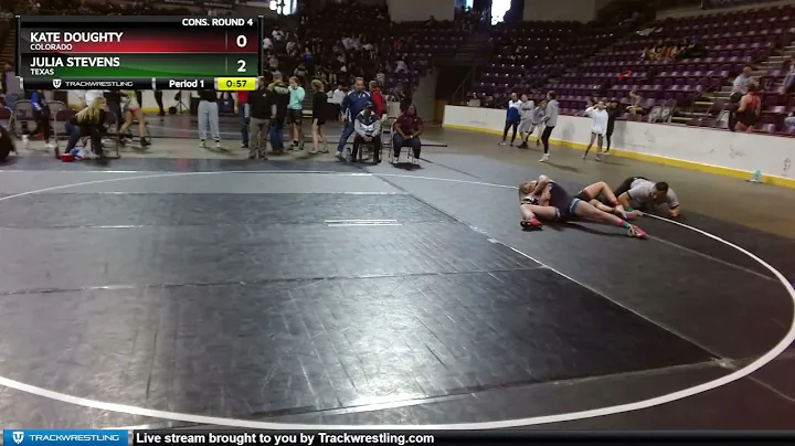 122 Lbs Cons. Round 4 - Julia Stevens, Texas Vs Ka...