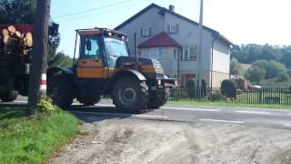Fastrac transport drewna