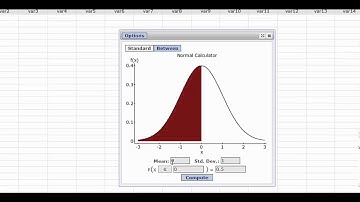 Area Under Normal Curve Using StatCrunch Unit 3 LO 2