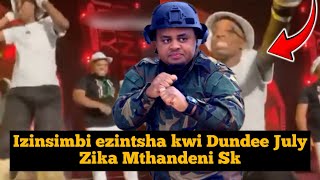 Izinsimbi Zika Mthandeni Sk ezintsha bezidlala bukhoma kwi Dundee July zizwele