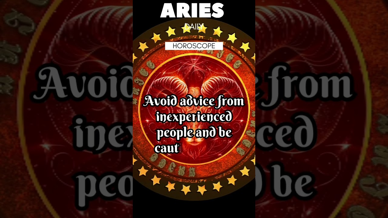 Aries horoscope today | Aries horoscope | Aries daily horoscope today