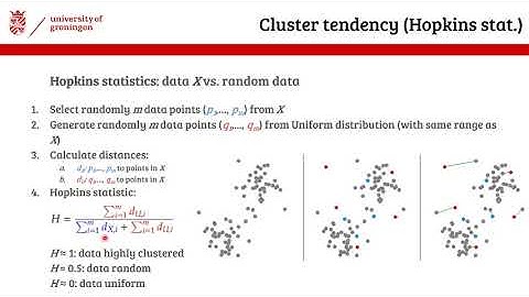 Lecture 4 - Cluster tendency