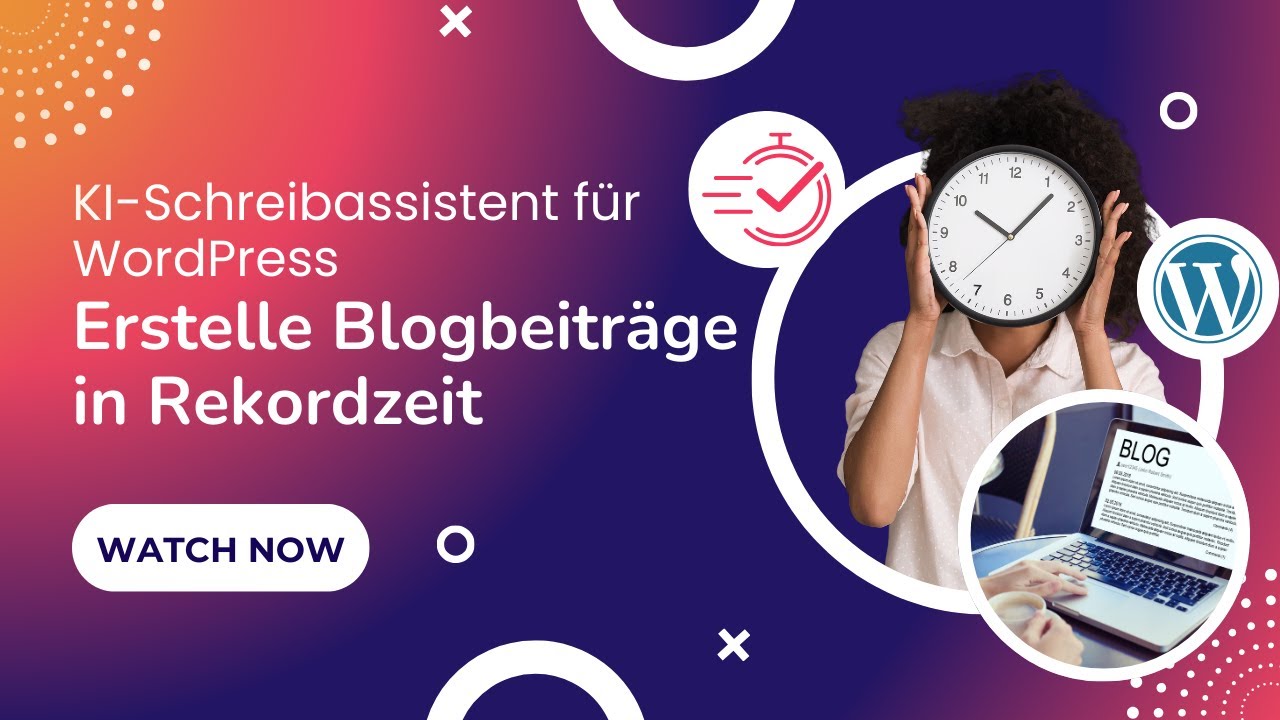 Erstelle Blogbeiträge in Rekordzeit mit Assistini - deinem KI-Schreibassistenten für WordPress!