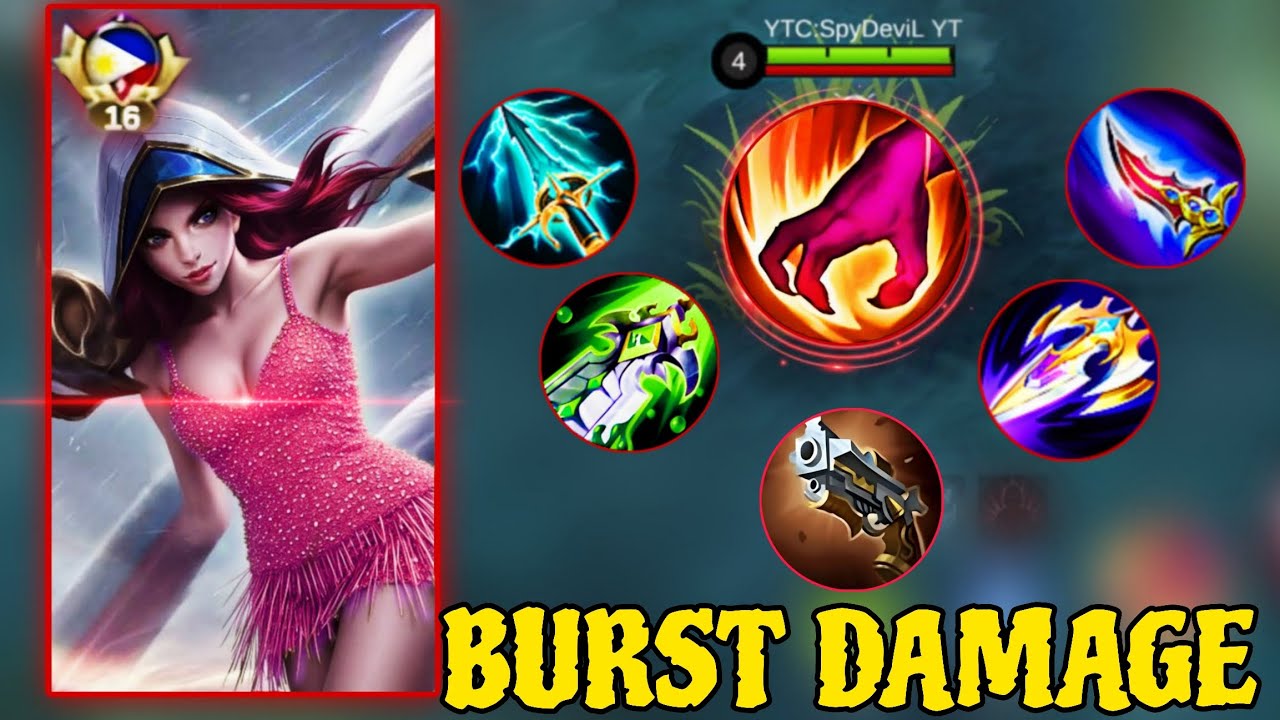 JUNGLE? NATALIA HIGH BURST DAMAGE MOST RECOMMENDED BUILD FOR YOU TO TRY - MLBB