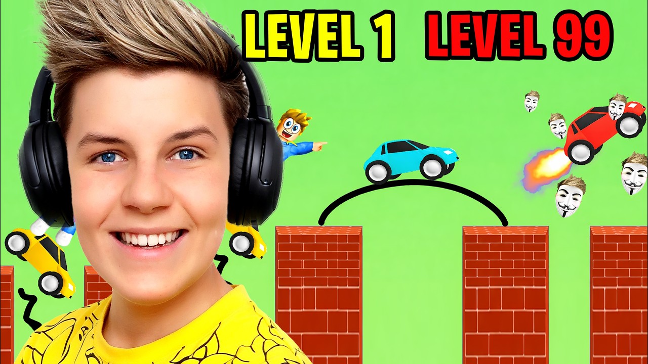 トップス PRANK PROJECT Velor Rugger Over Top Can We Go NOOB vs PRO vs HACKER in Draw Bridge! Prezley - YouTube
