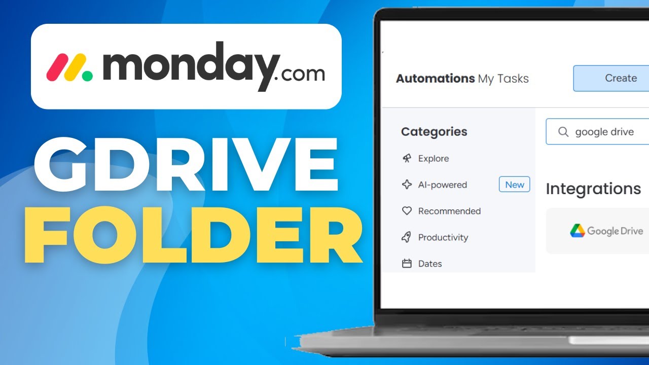 How To Automatically Create Google Drive Folders From Monday.com