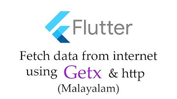 Using getx to fetch data from internet in flutter (Malayalam)