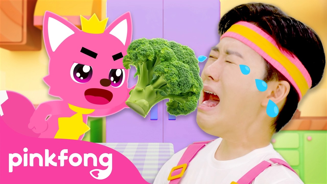 Eat Your Fruits and Veggies 🥦🍎 | Healthy Habit Song | Pinkfong Official