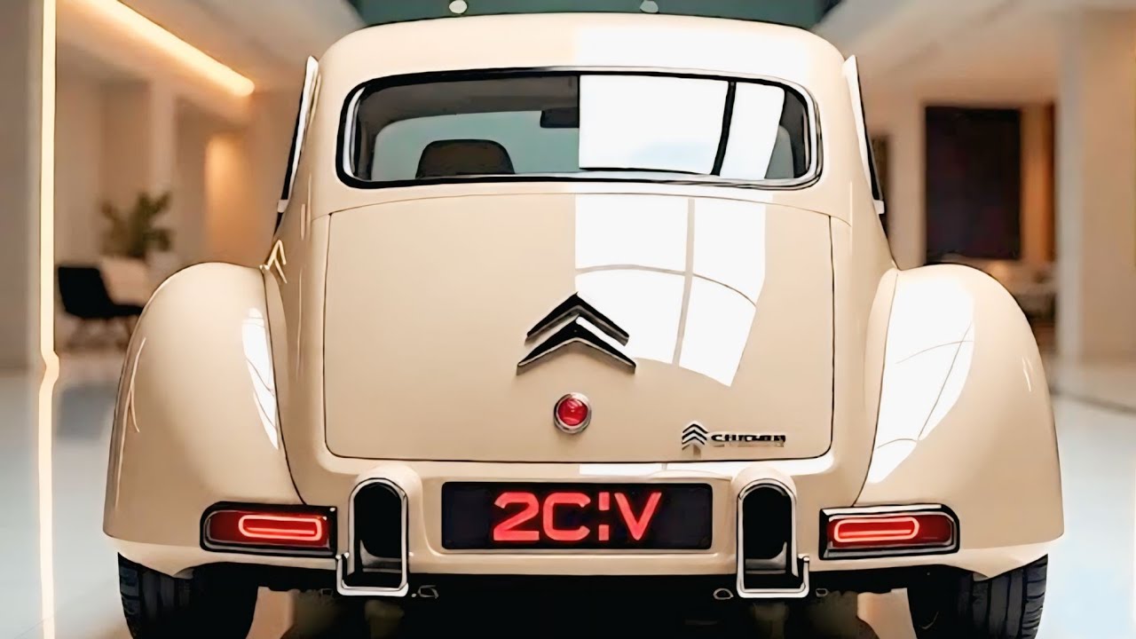 The Citroën 2CV 2026 is back! The legendary classic is reborn for the future