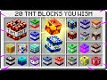 20 TNT Blocks You WISH Minecraft Added!