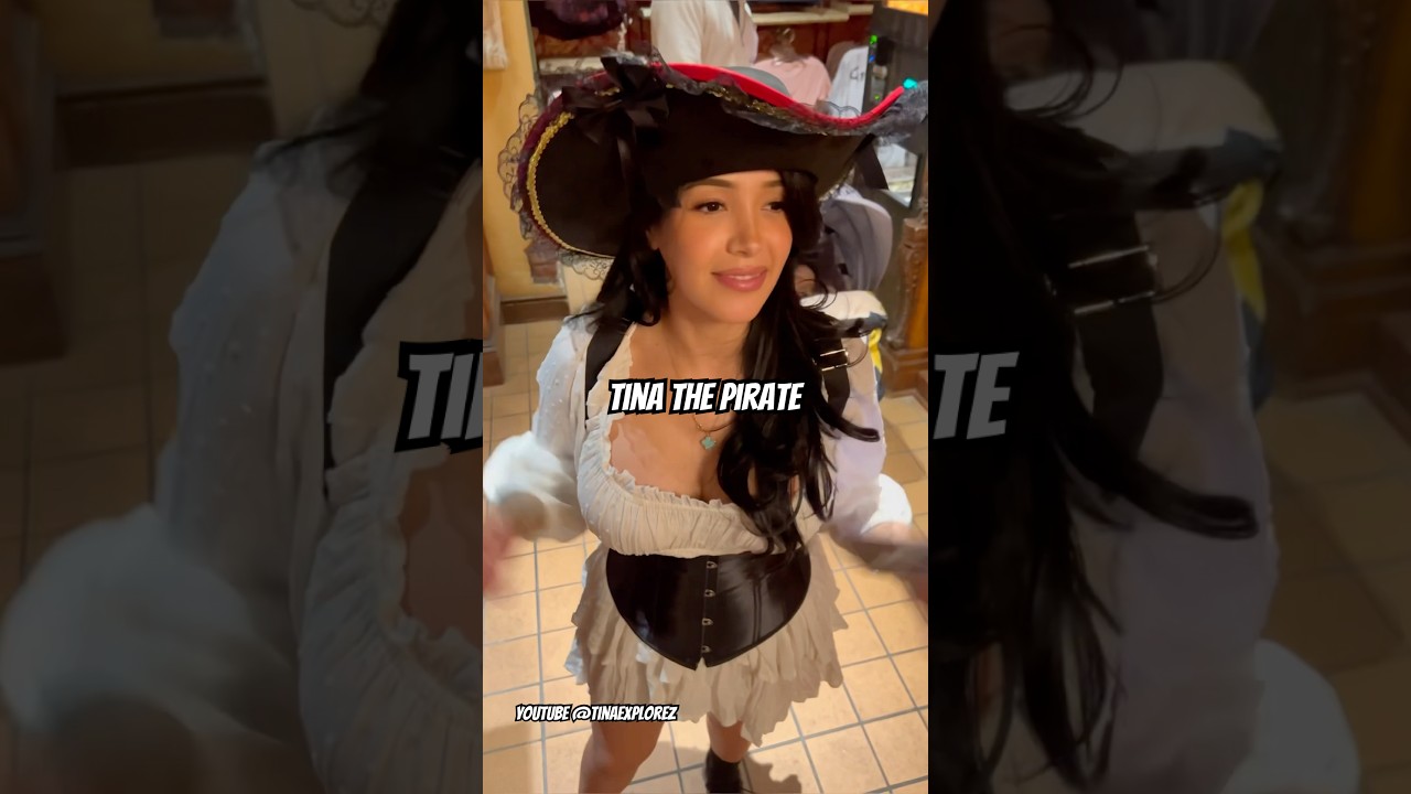 Tina the Pirate! #disneyland