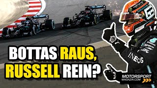 Mercedes: Bottas raus, Russell rein | Formel 1 2021