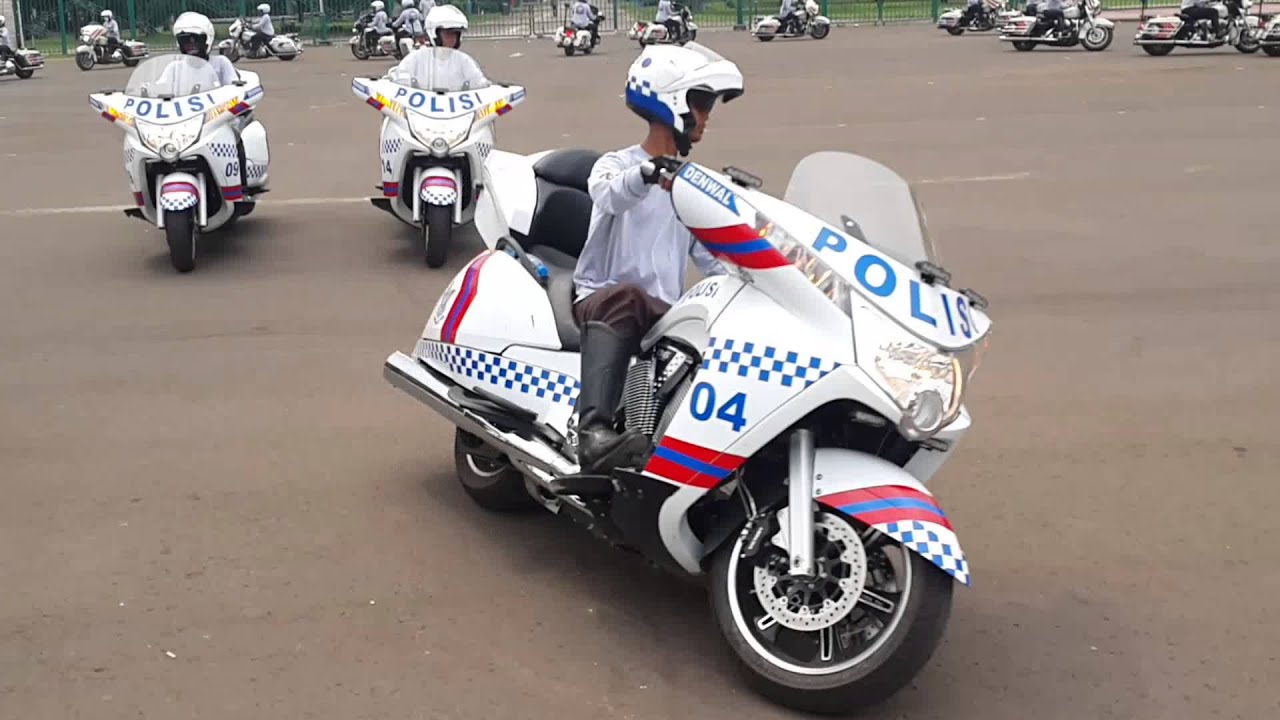 Gambar Sepeda Motor Polisi Terlengkap Gentong Modifikasi