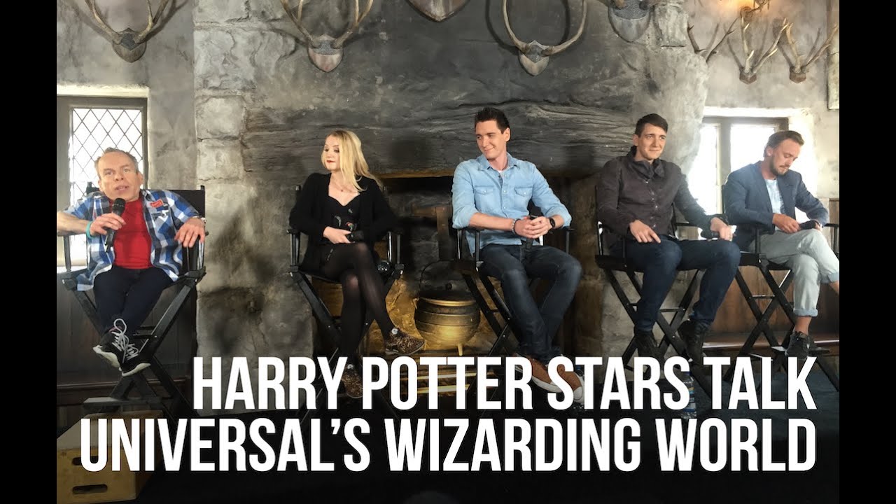 Harry Potter Actors Talk about Universal's Wizarding World
