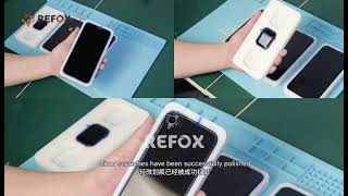 REFOX AP34 AP38 Grinding and Polishing Machine For Phone Watch LCD Screen Scratch Removing Refurbish